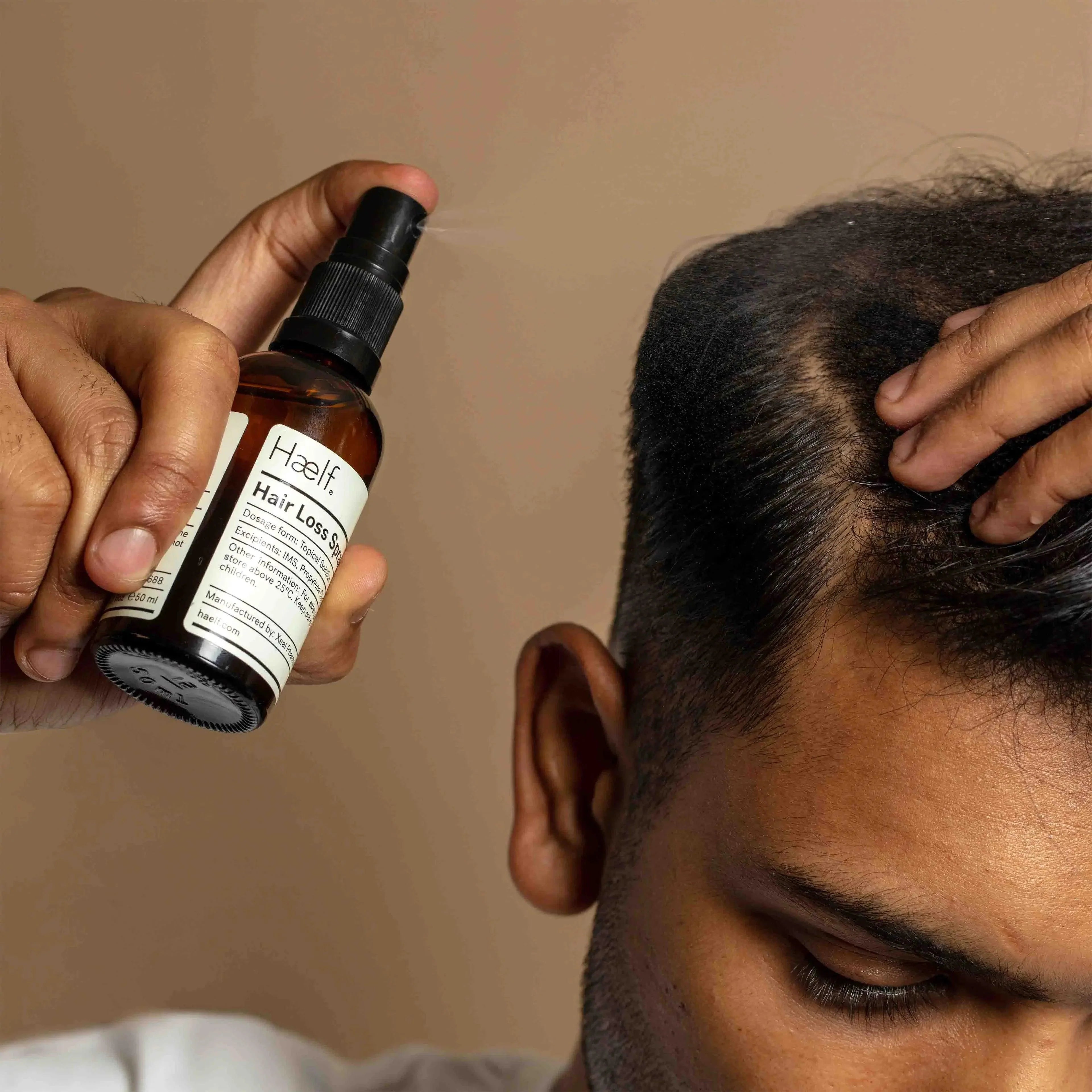 Topical Spray Treatment for Male Hair Loss - Treatment Guide - Haelf